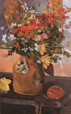 Paul Gauguin Still life with flowers (mk07) Germany oil painting art